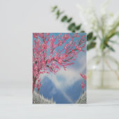 Carte Postale Fleur de cerise (Debout devant)