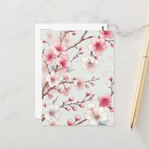 Carte Postale Fleur de cerisier
