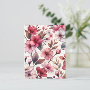 Carte Postale Fleur de Cerisier