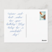 Carte Postale Fleur de cerisiers (Dos)