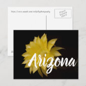 Carte Postale Fleur de citron à tarte, Arizona (Devant / Derrière)