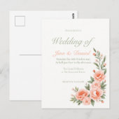 Carte Postale Fleur de Crépuscule (Devant / Derrière)