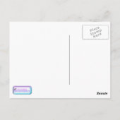 Carte Postale Fleur de Dogwood rose (Dos)