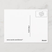 Carte postale - Fleur de fer dans l'herbe (Dos)