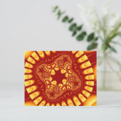 Carte Postale Fleur de feu (Debout devant)