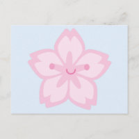 Fleur de fleurs de cerisier de Kawaii