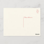 Carte Postale Fleur de fleurs de cerisier rose Merci (Dos)