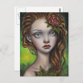 Carte Postale Fleur de fougère (Devant / Derrière)