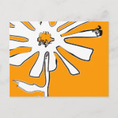 Carte Postale fleur de gigogne (Devant)