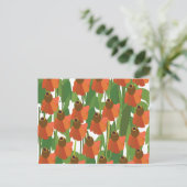 Carte Postale Fleur de Helenium Floral (Debout devant)