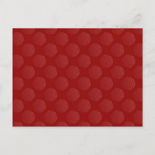 Carte Postale Fleur de la vie / Blume des Lebens - rouge motif