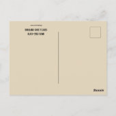 Carte Postale Fleur de l'État du Maryland (Dos)