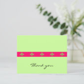 Carte postale Fleur de lis (Debout devant)