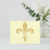 Carte Postale Fleur de lis (Debout devant)