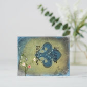 Carte postale Fleur de Lis (Debout devant)