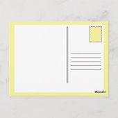 Carte Postale fleur de lis (Dos)