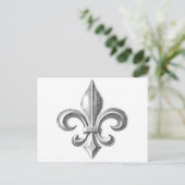 Carte Postale Fleur de Lis (Debout devant)