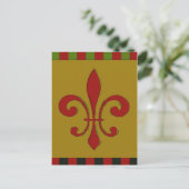 Carte Postale Fleur De Lis (Debout devant)