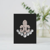 Carte Postale Fleur De Lis (Debout devant)