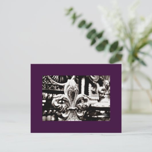 Carte Postale Fleur de Lis [Carte postale] (Debout devant)