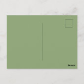 Carte Postale Fleur de lotus rose florale (Dos)