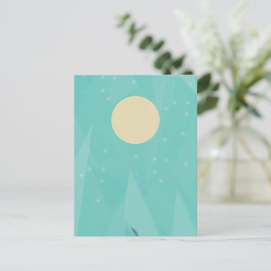 Carte Postale Fleur de lune (Debout devant)