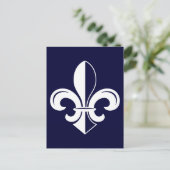 Carte postale Fleur de Lys (Debout devant)