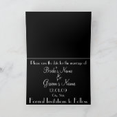 Carte postale Fleur de Lys framboise Enregistrer l (Intérieur)