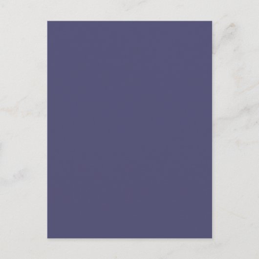 Carte Postale Fleur de maïs bleu (Devant)