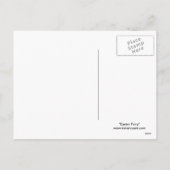 Carte postale Fleur de Pâques (Dos)