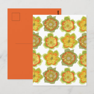 Carte Postale Fleur de Tulipier Florale