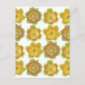 Carte Postale Fleur de Tulipier Florale (Devant)