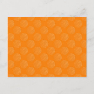 Carte Postale Fleur de vie / Blume des Lebens - orange motif