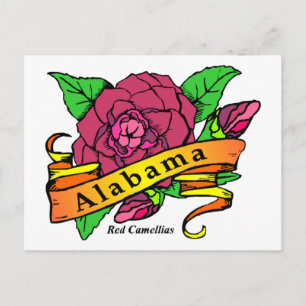 Carte Postale Fleur d'État de l'Alabama