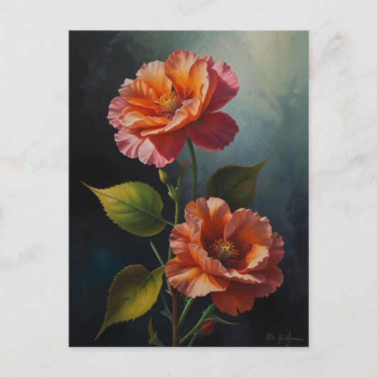 Carte Postale Fleur douce-amère (Devant)