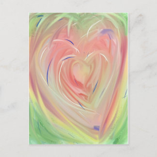 Carte Postale Fleur du coeur