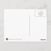 Carte Postale Fleur du jour de la pluie (Dos)