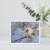 Carte Postale Fleur et papillons de Warwick Goble Post (Debout devant)