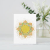 Carte Postale Fleur Ethereal Lotus (Debout devant)