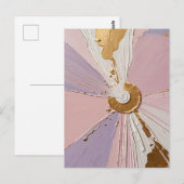 Carte Postale Fleur éthérique (Devant / Derrière)
