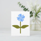 Carte postale Fleur Faisy Joli Bleu (Debout devant)
