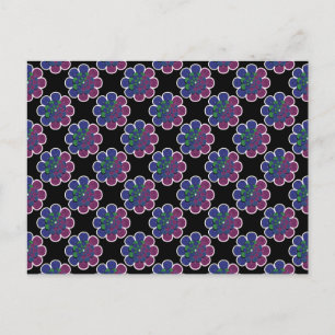 Carte Postale Fleur fractale