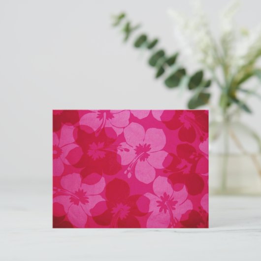 Carte Postale Fleur Hawaii (Debout devant)