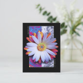 Carte Postale Fleur Holographique Respire (Debout devant)