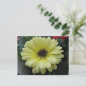 Carte Postale Fleur jaune (Debout devant)