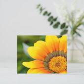 Carte postale Fleur Jaune (Debout devant)