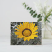 Carte Postale Fleur jaune (Debout devant)