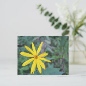 Carte Postale Fleur Jaune #5 (Debout devant)