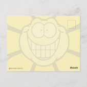 Carte Postale Fleur Jaune Joyeuse Graphiques Screwball (Dos)