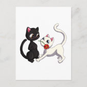 Carte Postale Fleur Kitty (Devant)